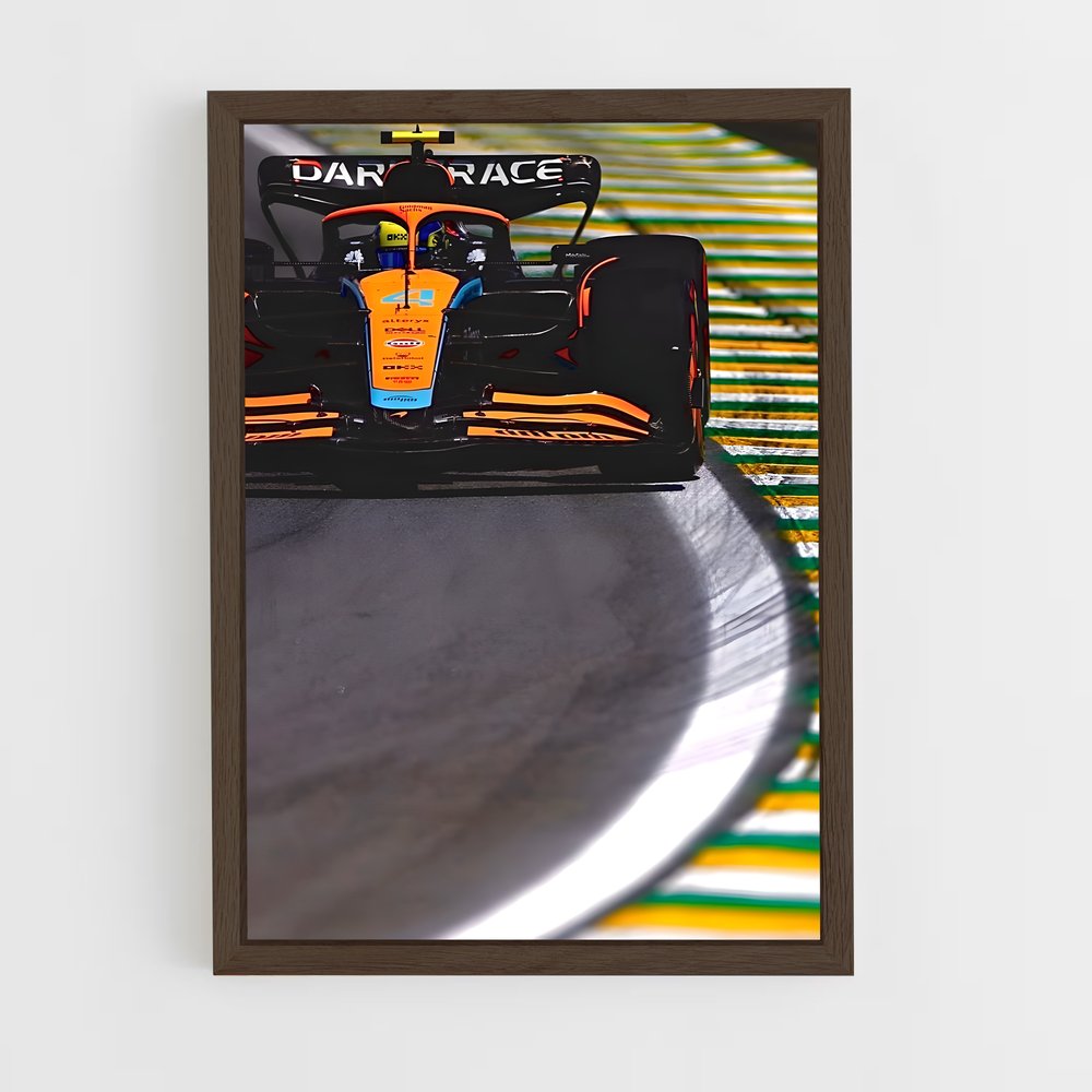 Poster Vitesse McLaren – affiche Voitures de Formule 1 (vue 5)